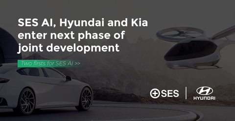 Hyundai Motor、Kia和SES AI 達成協議，這是首次鋰金屬電池製造商同意在汽車OEM工廠內建立一條生產線（照片：美國商業資訊）