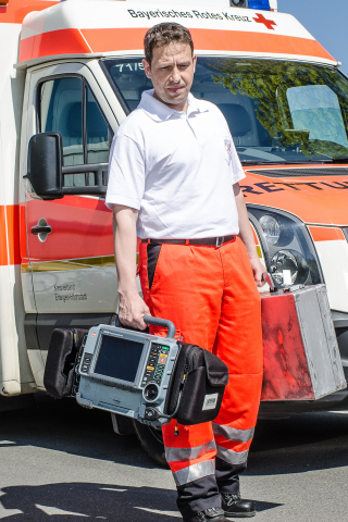 德國巴伐利亞邦救護車服務宣佈將為其急救應變車隊配備Physio-Control出品的監護器/去顫器。該救護車服務是西歐最大規模者之一，每日平均急救通話超過3,000次。（照片：美國商業資訊） 