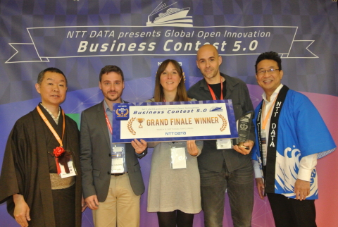 Grand Finale winner of the Open Innovation Business Contest (Photo: Business Wire) 