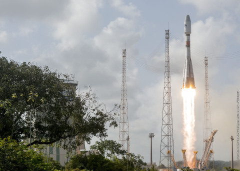 SES Selects Arianespace and Soyuz for its Fifth MEO Launch (Photo: Business Wire)