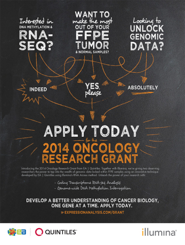 2014 Oncology Research Grant (Graphic: Business Wire)
