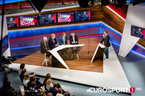 MX1 facilitates satellite transmission for Eurosport 1HD on HD+ (Photo: Business Wire) 