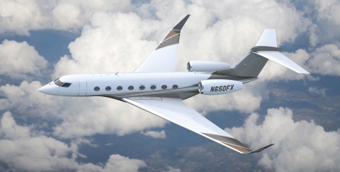Flexjet今天宣布與灣流航太公司簽訂具有歷史性意義的飛機採購協議，灣流G650是其中一款（照片：美國商業資訊）。 