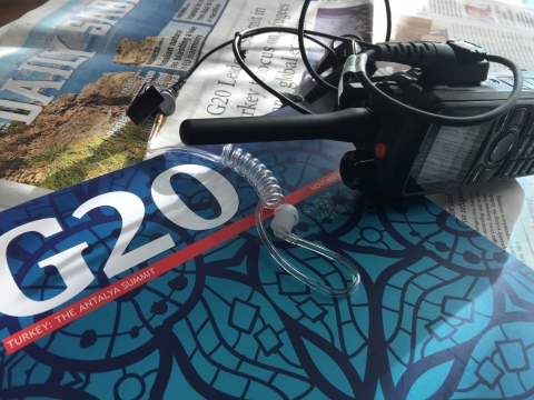 G20安塔利亞高峰會採用海能達對講機解決方案。（照片：美國商業資訊） 