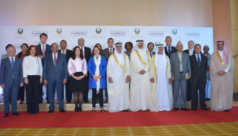 HH Sheikh Saif bin Zayed in a group photo with key guests at the event (Photo: ME NewsWire)