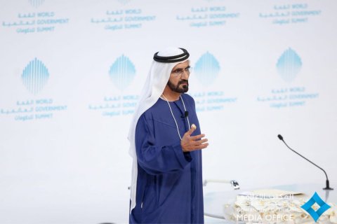Sheikh Mohammed Bin Rashid Al Maktoum殿下出席2017年世界政府高峰會研討會（照片：ME NewsWire）