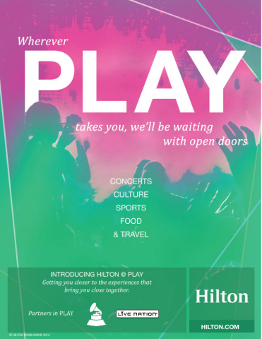 借助新推出的活動和與Live Nation的合作關係，希爾頓誠邀全球人士享受娛樂體驗。駐足傾聽音樂，盡享來之不易的假期，重溫娛樂時光。（圖片來源：美國商業資訊）