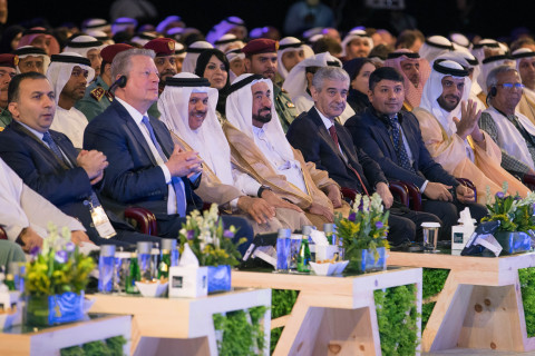 阿联酋最高委员会委员兼沙迦酋长Sultan bin Mohamed Al Qasimi博士殿下在2017国际政府交流论坛上（照片：ME NewsWire）
