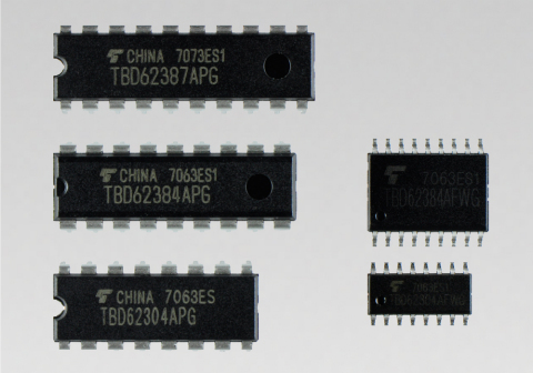 東芝：配備DMOS FET輸出的新一代電晶體陣列的新產品陣容（照片：美國商業資訊） 