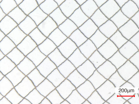 柯尼卡美能達推出採用噴墨製程的金屬網透明導電薄膜（照片：美國商業資訊） 