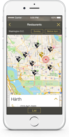  利用“Local Scene”查看Uber搭乘者常去地點的地圖（照片：美國商業資訊）