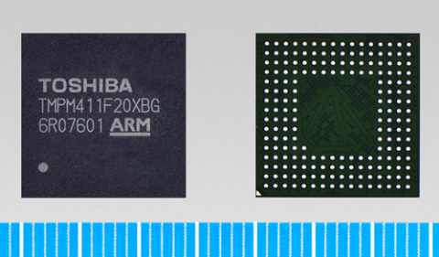 东芝：面向智能电表推出的单片微控制器“TMPM411F20XBG”（照片：美国商业资讯）