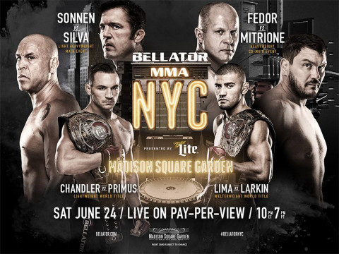 Cable industry’s live Ultra HD broadcast of Mixed Martial Arts (MMA) bouts, produced by Bellator NYC, marks milestone for MVPDs in the US (Photo: Business Wire)