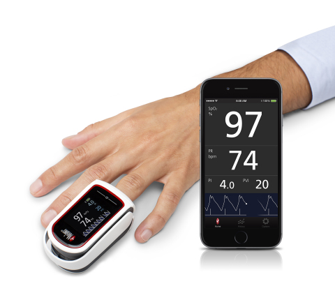 Masimo Announces FDA 510(k) Clearance for MightySat™ Rx Fingertip Pulse Oximeter (Photo: Business Wire)