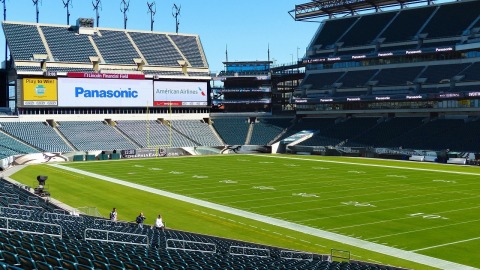 Panasonic delivers winning fan experience at Lincoln Financial Field (Photo: Business Wire)