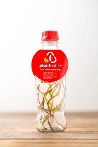 聚酯植物环保瓶（照片：美国商业资讯） 