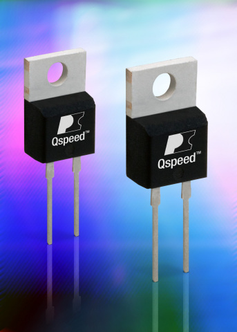 New LQA200 series of 200 V diodes. Qspeed(TM) high-performance silicon diodes are based on merged-PIN technology that offers 'soft' switching and low reverse recovery charge (Qrr). (Photo: Business Wire)