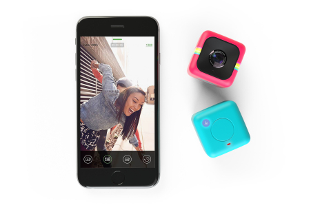全新的支持Wi-Fi功能的Polaroid Cube+现可在www.polaroidcube.com/cubeplus预购。（照片：美国商业资讯） 