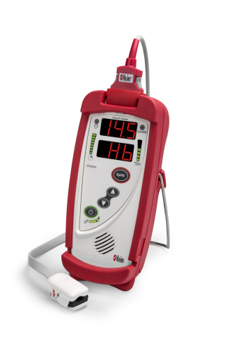 搭載下一代SpHb和rainbow DCI-mini可重複使用感測器的Pronto Pulse CO-Oximeter（碳氧脈搏血氧飽和度儀） （照片：美國商業資訊） 
