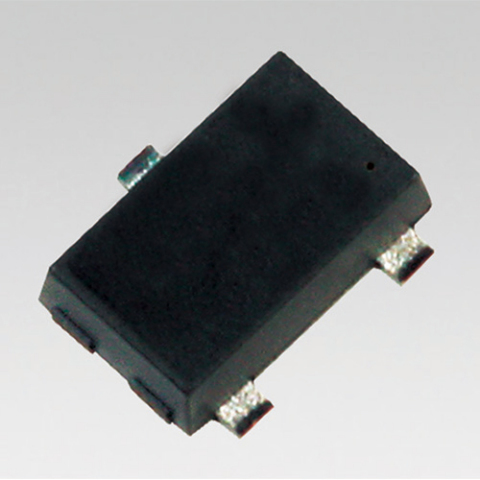 东芝电子元件及储存装置株式会社：一款新的MOSFET “SSM3K357R”，该产品采用有源箝位结构，漏极和栅极端子之间设计有内置二极管。（照片：美国商业资讯） 