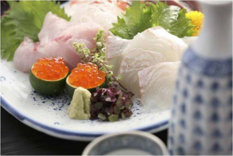 Sashimi and Sake (Photo: Business Wire) 