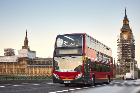 Shell and bio-bean announce that together they are helping to power some of London's buses using a biofuel made partly from waste coffee grounds (Photo: Business Wire)
