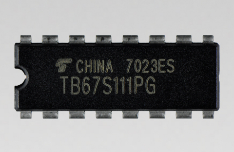 東芝：TB67S111PG，一款多通道螺線管和單極馬達驅動器IC，實現了高電壓和低導通電阻驅動。（照片：美國商業資訊） 
