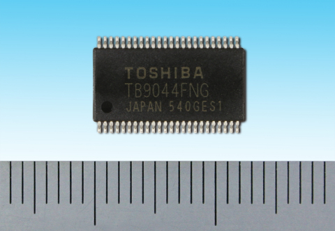 東芝：TB9044FNG，一款用於汽車應用的通用系統電源IC，其具有多個輸出，可實現功能安全（照片：美國商業資訊）。 