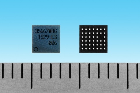 东芝：“TC3567WBG-006”，一款适用于分布式网络设备的紧凑型低功耗Bluetooth(R)通信IC（照片：美国商业资讯） 