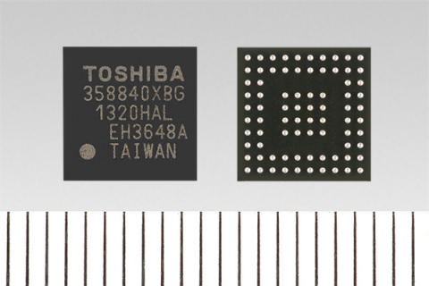 Toshiba: The industry's first interface bridge IC converting 4K ultra HD video stream from HDMI(R) to MIPI(R) CSI-2 (Photo: Business Wire)
