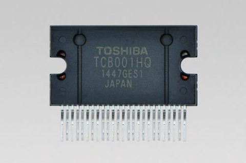 東芝：新款汽車音響功率放大器積體電路TCB001HQ（照片：美國商業資訊） 
