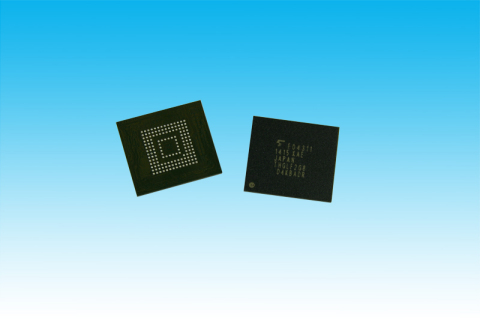 东芝：符合UFS 2.0版本的嵌入式NAND闪存模块（照片：美国商业资讯） 