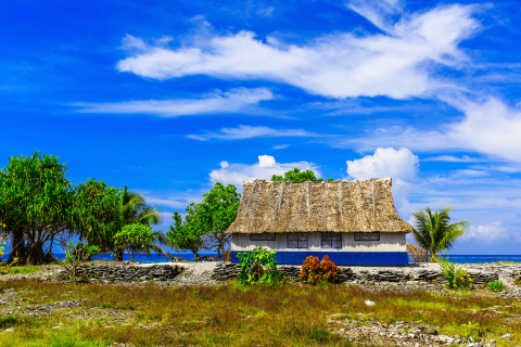吉里巴斯共和國范寧島塔布阿埃蘭（照片：美國商業資訊） 