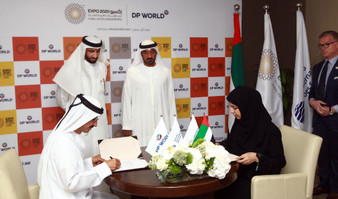 The partnership with global trade enabler DP World will help Expo 2020 Dubai to promote a future of Mobility, Opportunity and Sustainability (Photo: ME NewsWire)