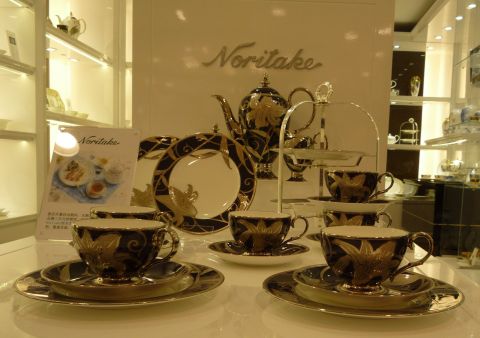 Noritake在上海東方商廈設立門市 ―Noritake品牌 為您提供高品質的生活方式― (照片：美國商業資訊) 