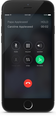 Acrobits announces the launch of the iOS10 CallKit integration (Photo: Business Wire)