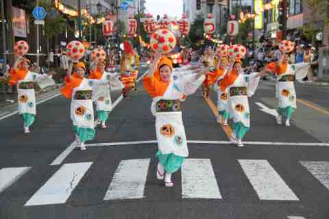 山形花笠祭（照片：美国商业资讯）