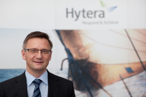 Hytera總裁兼執行長Matthias Klausing（照片：美國商業資訊） 
