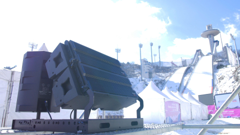 松下攜其影音設備和系統解決方案參加2018年平昌冬奧會場館測試活動（照片：美國商業資訊）