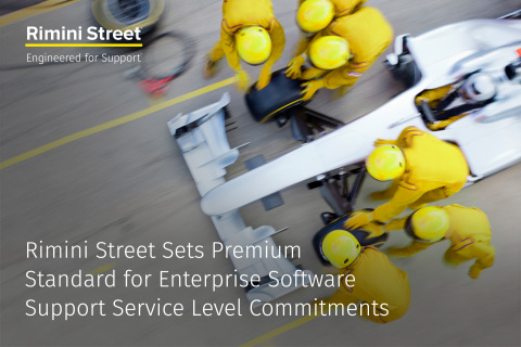 Rimini Street Once Again Sets New Premium Standard for Enterprise Software Support Service Level Commitments (Photo: Business Wire)