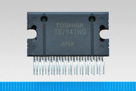 Toshiba 4 channel power amplifier IC for car audio, 