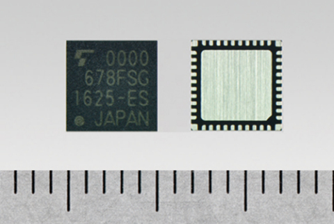 东芝：适用于蓝牙(R)智能设备、具备业界领先级低电流消耗的新IC“TC35678FSG”（照片：美国商业资讯）  