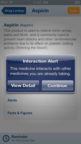 The MediGuard database and its app provide patients with access to detailed drug data including: potential side effects; black-box warnings; safety alerts and recalls; and drug interactions between medications that may occur. (Photo: Business Wire)
