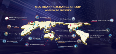 MultiBank Exchange Group全球网点（图示：美国商业资讯） 