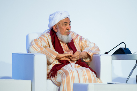 促进穆斯林社会和平论坛主席Shaykh Abdallah bin Bayyah阁下（照片：AETOSWire） 