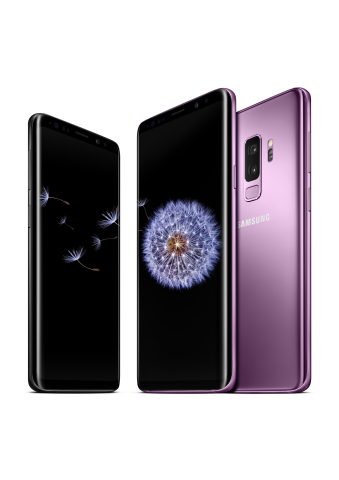 专为当下通信方式而设计的三星新款Galaxy S9和Galaxy S9+即日起在美国的无线网络供应商和零售商处及Samsung.com上同时供应。（照片：美国商业资讯）