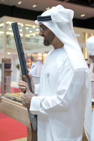 Sheikh Mohammed bin Zayed殿下參觀ADIHEX 2018（照片：AETOSWire）