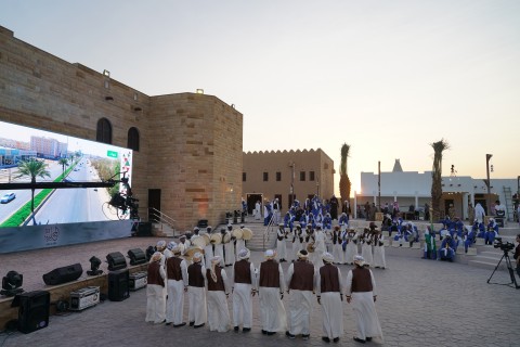 沙特阿拉伯第33届Janadria节的民俗活动（照片：AETOSWire）
