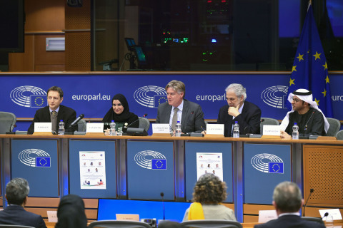 From Humanitarian Aid for Stability UAE and EU together seminar (Photo: AETOSWire)