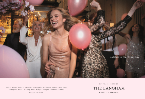 The Langham Hotels & Resorts launches New Global Brand Campaign: “Celebrate The Everyday” (Photo: Business Wire)